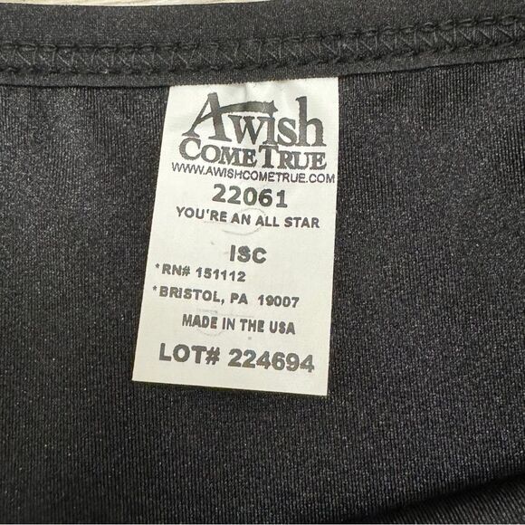 Foil Hip-Hop Gold and Black You’re An Allstar Dance Costume Size ISC (7/8) - Picture 5 of 10